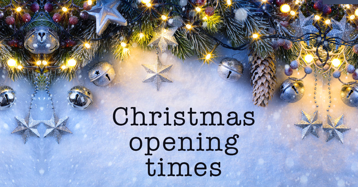 Festive Opening Hours Festive Opening Hours
