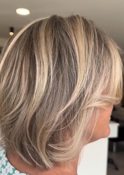 HIGHLIGHTS AT LOUISE FUDGE HAIR SALON IN HESWALL WIRRAL