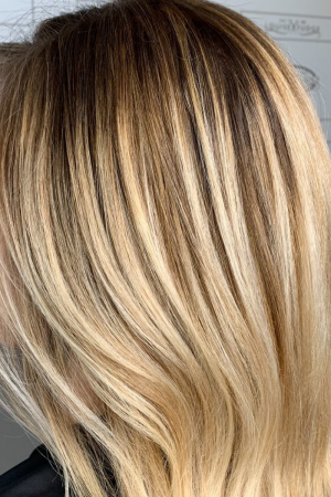 BESPOKE ROOT STRETCH & COLOUR MELT HAIR COLOUR AT LOUISE FUDGE HAIR SALON IN CHESTER